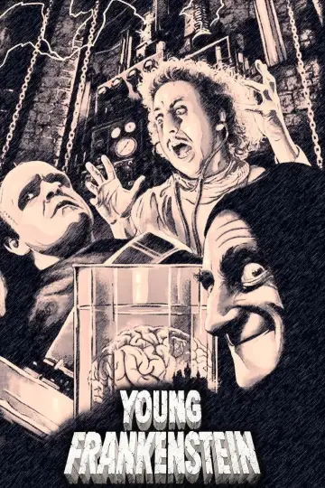 Plakat do filmu "Młody Frankenstein" #682321
