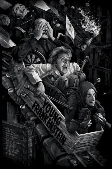Plakat do filmu "Młody Frankenstein" #682325