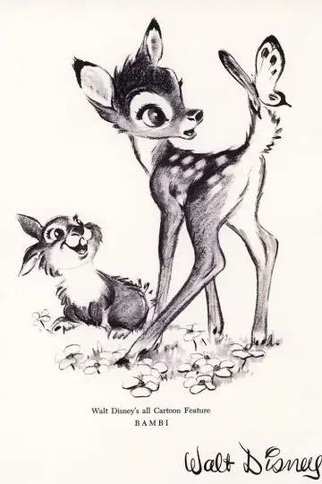 Plakat do filmu "Bambi" #1924643