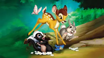 Zasłona do filmu "Bambi" #246021