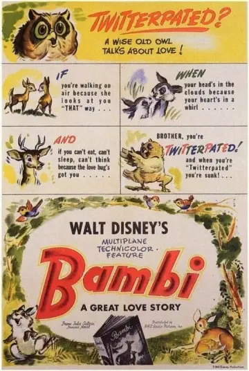 Plakat do filmu "Bambi" #47176