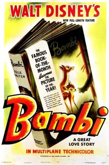 Plakat do filmu "Bambi" #47196