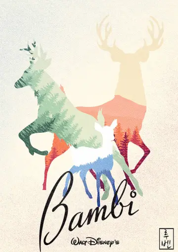 Plakat do filmu "Bambi" #47211