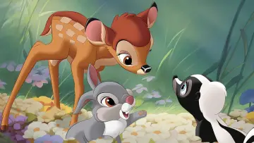 Zasłona do filmu "Bambi" #669360