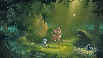 Zasłona do filmu "Bambi" #669368