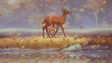 Zasłona do filmu "Bambi" #669485