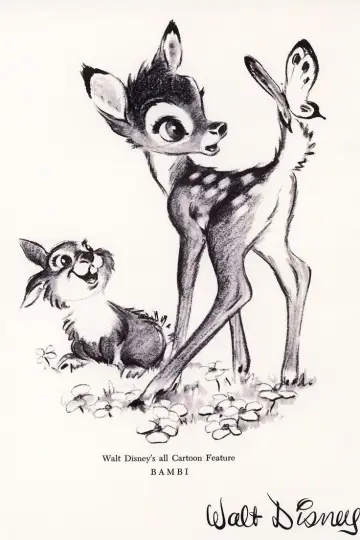 Plakat do filmu "Bambi" #669502