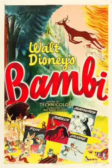 Plakat do filmu "Bambi" #916404