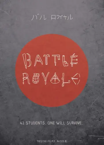 Plakat do filmu "Battle Royale" #80448