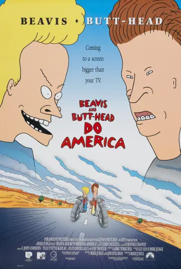 Plakat do filmu "Beavis i Butt-Head zaliczają Amerykę" #997172