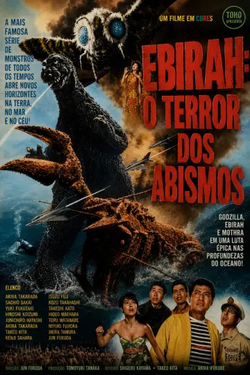 Plakat do filmu "Ebirah - potwór z głębin" #1453796