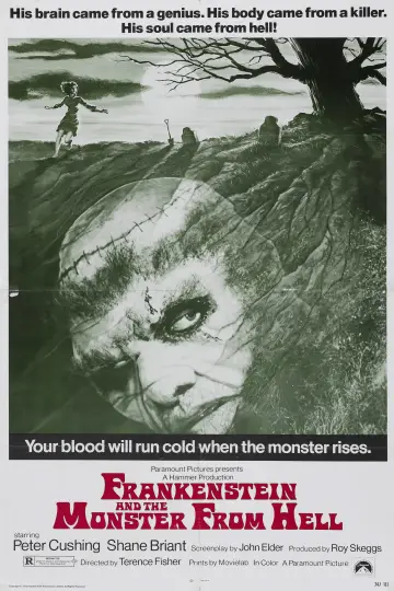 Plakat do filmu "Frankenstein i potwór z piekła" #1855759