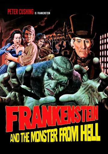 Plakat do filmu "Frankenstein i potwór z piekła" #1855764