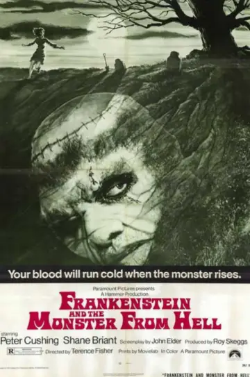 Plakat do filmu "Frankenstein i potwór z piekła" #1855770