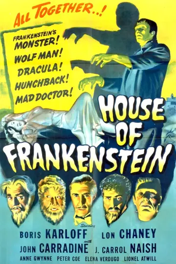 Plakat do filmu "Dom Frankensteina" #1870964