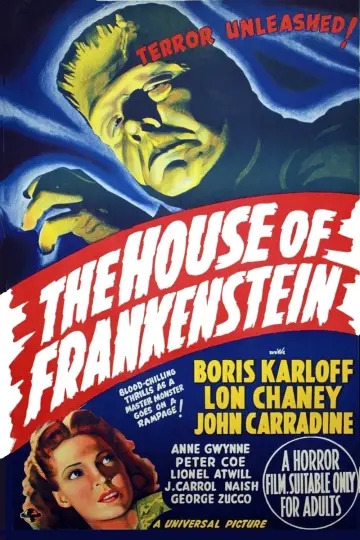 Plakat do filmu "Dom Frankensteina" #1870985