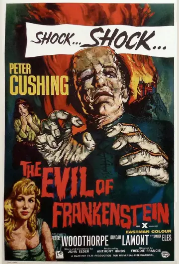 Plakat do filmu "Zło Frankensteina" #1060343