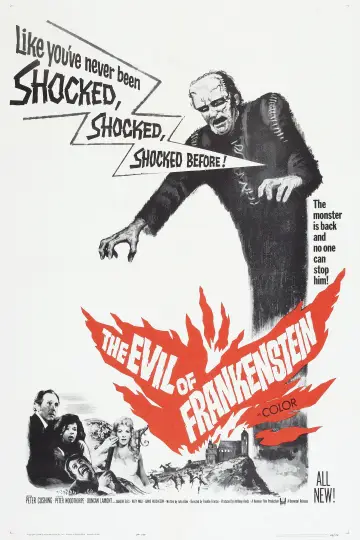 Plakat do filmu "Zło Frankensteina" #1060349