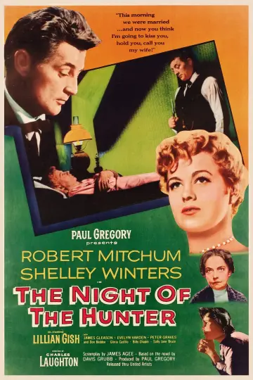 Plakat do filmu "Noc myśliwego" #149167