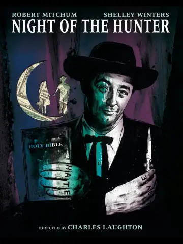 Plakat do filmu "Noc myśliwego" #149171