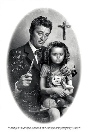 Plakat do filmu "Noc myśliwego" #675849