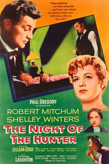 Plakat do filmu "Noc myśliwego" #675852
