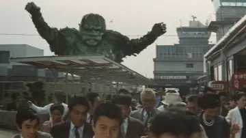 Zasłona do filmu "フランケンシュタインの怪獣 サンダ対ガイラ" #947988