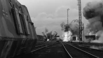Zasłona do filmu "Pociąg" #1010421