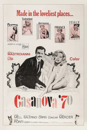 Plakat do filmu "Casanova 