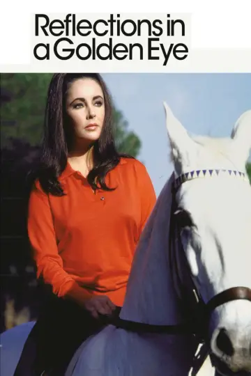 Plakat do filmu "W zwierciadle złotego oka" #1037820