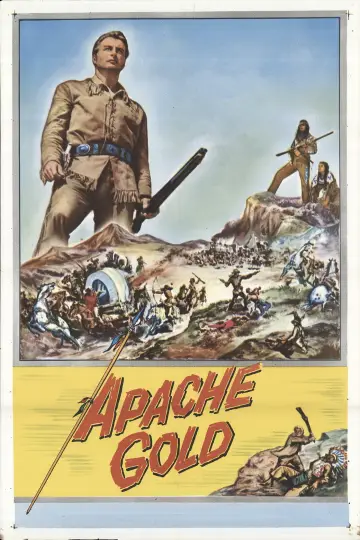 Plakat do filmu "Winnetou: Złoto Apaczów" #1027999