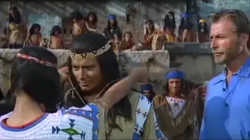 Zasłona do filmu "Winnetou: Złoto Apaczów" #389991