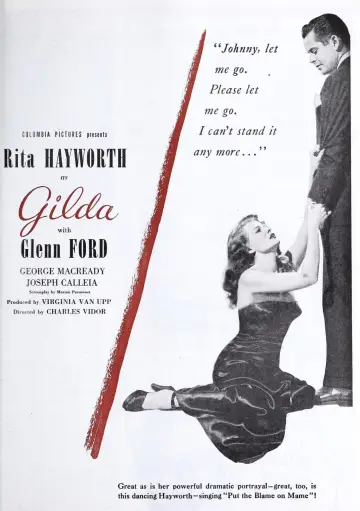 Plakat do filmu "Gilda" #208618