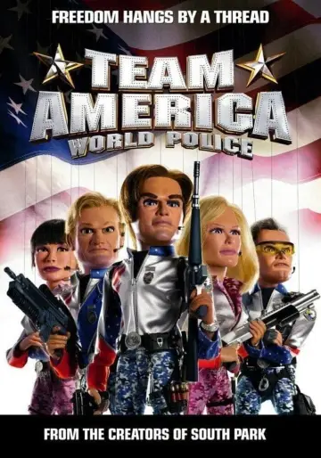 Plakat do filmu "Ekipa Ameryka: Policjanci z jajami" #77355