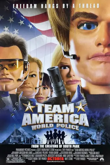 Plakat do filmu "Ekipa Ameryka: Policjanci z jajami" #891853