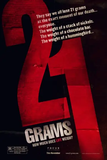 Plakat do filmu "21 Gramów" #154092