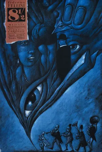 Plakat do filmu "Osiem i pół" #1628689