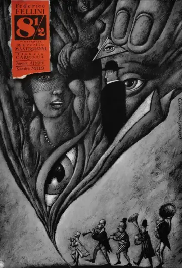 Plakat do filmu "Osiem i pół" #967848