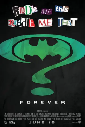 Plakat do filmu "Batman Forever" #72941