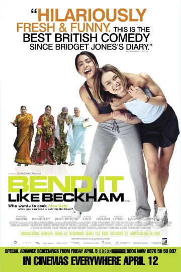 Plakat do filmu "Podkręć jak Beckham" #137359