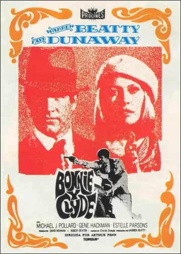 Plakat do filmu "Bonnie i Clyde" #375545