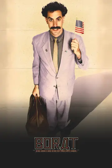 Plakat do filmu "Borat. Podpatrzone w Ameryce, aby Kazachstan Rósł w Siłę, a Ludzie Żyli Dostatniej" #1198206