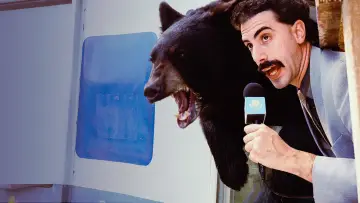 Zasłona do filmu "Borat. Podpatrzone w Ameryce, aby Kazachstan Rósł w Siłę, a Ludzie Żyli Dostatniej" #264069