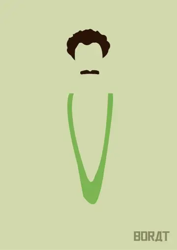 Plakat do filmu "Borat. Podpatrzone w Ameryce, aby Kazachstan Rósł w Siłę, a Ludzie Żyli Dostatniej" #264072