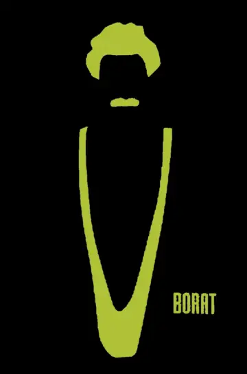 Plakat do filmu "Borat. Podpatrzone w Ameryce, aby Kazachstan Rósł w Siłę, a Ludzie Żyli Dostatniej" #264073