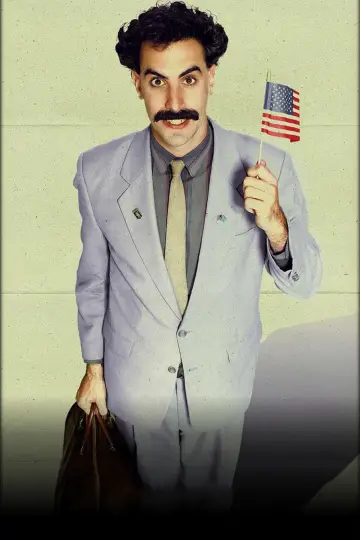 Plakat do filmu "Borat. Podpatrzone w Ameryce, aby Kazachstan Rósł w Siłę, a Ludzie Żyli Dostatniej" #454369