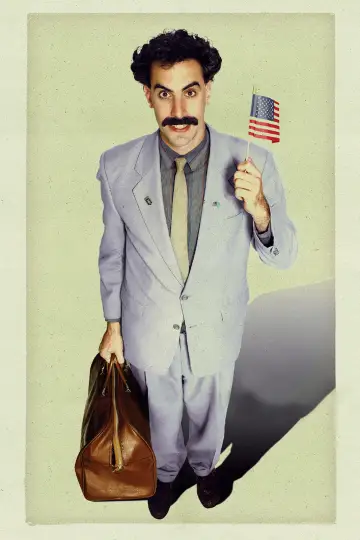 Plakat do filmu "Borat. Podpatrzone w Ameryce, aby Kazachstan Rósł w Siłę, a Ludzie Żyli Dostatniej" #732718