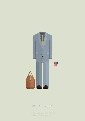 Plakat do filmu "Borat. Podpatrzone w Ameryce, aby Kazachstan Rósł w Siłę, a Ludzie Żyli Dostatniej" #732725