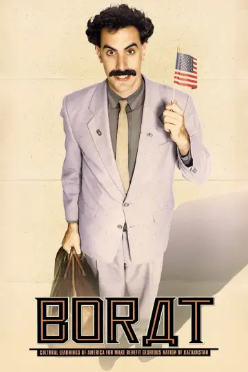 Plakat do filmu "Borat. Podpatrzone w Ameryce, aby Kazachstan Rósł w Siłę, a Ludzie Żyli Dostatniej" #99913