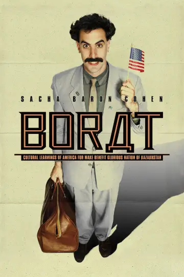 Plakat do filmu "Borat. Podpatrzone w Ameryce, aby Kazachstan Rósł w Siłę, a Ludzie Żyli Dostatniej" #99915